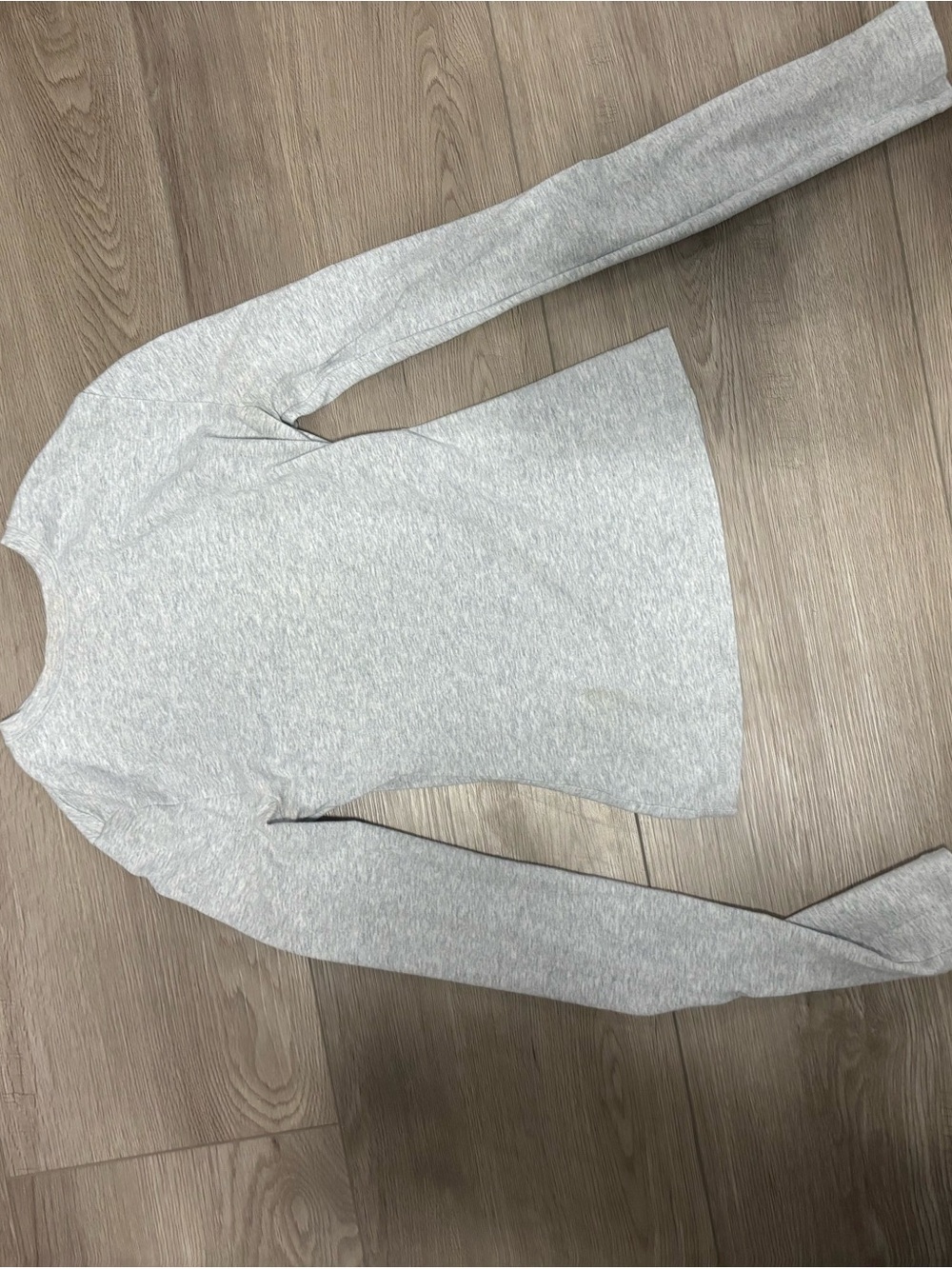 Light Gray skims Long Sleeve